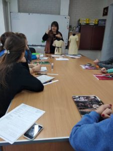 Lecție publică la disciplina “Proiectarea articolelor vestimentare”